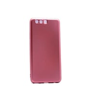 Huawei P10 Plus Uyumlu Kılıf Zore Premier Silikon Kapak (Rose Gold Altın)