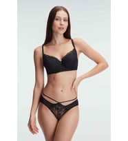 Anıl 4837 Kadın Desteksiz Sütyen ve Slip Takım