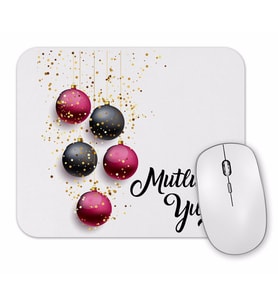Mutlu Yıllar Noel  Topları Mouse Pad