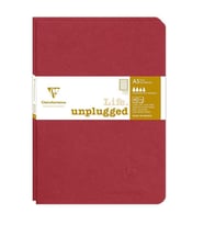 Clairefontaine My Essential Stapled A5 Çizgili Defter Bordo 733172C