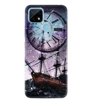 Realme C11 C21 C21Y C25Y C11 2021 Kılıf Desemli Silikon Time 1749