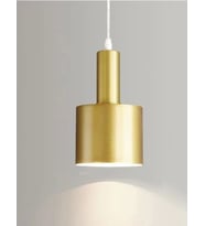 Rys Retro Metal Gold Dekoratif Rustik Kafe Mutfak Sarkıt Avize çap 20 cm
