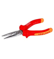 İzeltaş 160 mm 1000V İzoleli Elektrikçi Uzun Düz Kargaburun - İzeltaş 3220136160