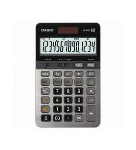 Casio JS-40B Profesyonel 14 Hane Bilimsel Hesap Makinesi (Gri)
