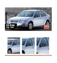 volkswagen bora parlak siyah boyalı yarasa ayna kapağı