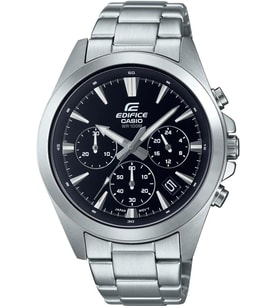 CASIO EDIFICE EFV-630D-1AVUDF ÇELİK ERKEK KOL SAATİ (Siyah)