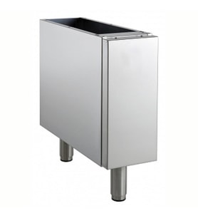 Electrolux Professional Alt Dolap, Kapalı Tip, ¼ Modül - 200 Mm E7BANB00C0