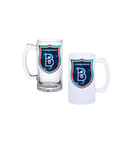 Ghostbastır Design Başakşehirspor Kulplu Bira Bardağı Buzlu veya Şeffaf Seçenekli 023
