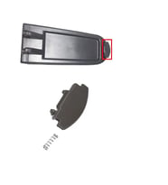 Kolçak Mandalı Gri – 3B0868455GRI Wisco - Volkswagen Golf4 Bora Passat 97 Ve Sonrası Uyumlu