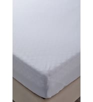 Softy Sıvı Geçirmez Fitted Alez 90 x 190 cm - Beyaz