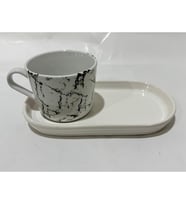 ÇİFTÇİLER SUNUMLU TEKLİ NESCAFE FİNCANI (Beyaz)