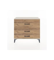 Arges Şifonyer 3 Çekmeceli 88x30x80 Aytaşı-Çam