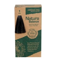 Natura Balance Organik Krem Saç Boyası 60 ml - 1 Siyah