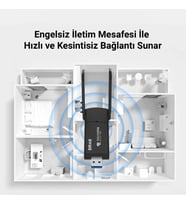AD085 1300 Mbps Dual Band 5.8GHz USB Wireless Adaptör Wifi Alıcı Verici Access Point