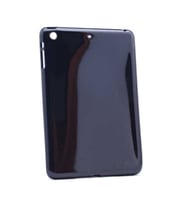 Apple iPad Mini 2-3 Uyumlu Kılıf Zore Tablet Süper Silikon Kapak (Siyah)