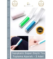 #TüyRulosu Yapışkanlı Yıkanabilir Silindir Kedi Köpek Koltuk Elbise Pratik Tüy Toz Toplama Rulosu -