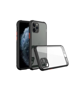 İphone 11 Kılıf Miami Şeffaf - Siyah