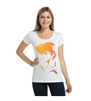 Bant Giyim - Cowboy Bebop Beyaz Kadın T-shirt Tişört