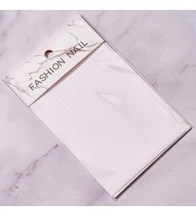 Adanil Nail Art Kendinden Yapışkanlı Şerit Sticker Beyaz