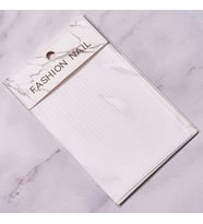 Adanil Nail Art Kendinden Yapışkanlı Şerit Sticker Beyaz
