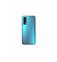 Huawei P Smart 2021 Şeffaf Tıpalı Kamera Korumalı Lüx Silikon Kılıf