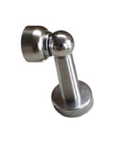 Mıknatıslı Kapı Tutucu Stoper 8 cm (Gümüş)