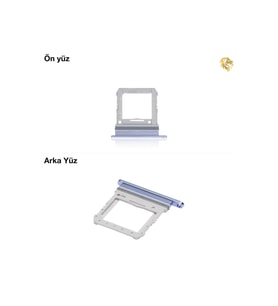 Samsung Z Fold Sim İç Yuvası Tekli Mor Sim yuvası sim tepsisi sim aparatı yeni sim yuvası tekli sim tepsisi sim çekmecesi