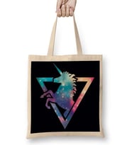 Galaxy Unicorn Bez Çanta Uzun Saplı