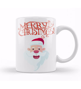 Yeni Yıl Konseptli Merry Christmas 01 Kupa Bardak Porselen