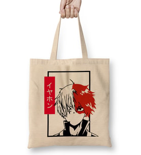 Todoroki Fanart Bez Çanta Uzun Saplı