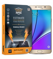 Buff Galaxy Note 5 ile Uyumlu Darbe Emici Ekran Koruyucu