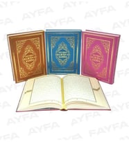 TECVİDLİ KURANI KERİM RAHLE BOY TERMO DERİ - AYFA YAYINLARI