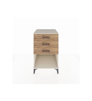 Kronos Komodin 3 Çekmeceli 60x59x96 Aytaşı-Çam