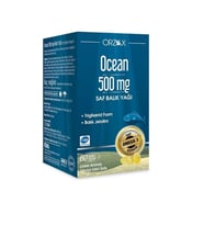 Ocean Omega 3 Balık Yağı 500 mg 60 Kapsül