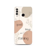 Huawei P30 Lite Uyumlu Baskılı Yumuşak Silikon Şeffaf Telefon Kılıfı