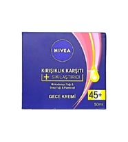 Nivea Kırışıklık Karşıtı ve Sıkılaştırıcı 45+ Yaşa Özel Gece Kremi 50 ml