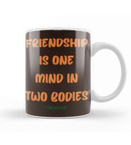 Friendship Quotes DAY iideas LOVE Gift Mencius Kupa Bardak Porselen