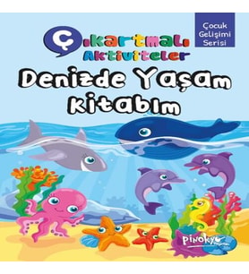 Çıkartmalı Aktiviteler Denizde Yaşam Kitabım