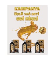 Tarihi SultanAhmet Baharatçısı Saf Udi Hindi Yağı 3x100 ml  Soğuk Sıkım Doğal Yağ  Katkısız Özel Üretim