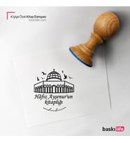 Kişiye Özel Kitap Damgası Kitap Mührü Kaşe Kitap Mühür Özel Damga 255