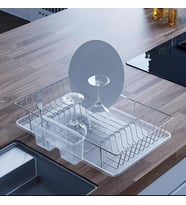 Geseus Home Tek Katlı Tabaklık Bulaşıklık Krom KB003K