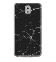 Samsung Note 3 4 5 8 9 20 Ultra 10 Lite Kılıf Desenli Silikon Siyah Mermer 1299