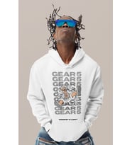 Monkey D. Luffy Gear 5 Baskılı Unisex Oversize One Piece Anime Karakter Hoodie