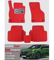 PEUGEOT 308 (2022-2025) Uyumlu EVA Paspas Tam Set–Araca Özel,Kolay Montaj,Su Geçirmez
