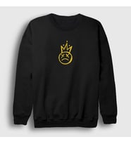 Presmono Unisex Siyah Logo V2 Fall Out Boy Sweatshirt 406580tt