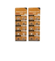 Mettzchrom Ag3 LR41 384 L736 1.5V  Düğme Pil 20'li
