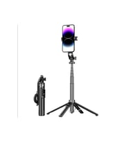 163 cm Tripod ve Selfie Çubuğu, Uzaktan Kumandalı, Magsafe ve Gopro Uyumlu