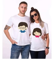 Tshirthane Yukarı Bak Sevgili Kombinleri Tshirt Kombini (Tek Ürün Fiyatıdır.)