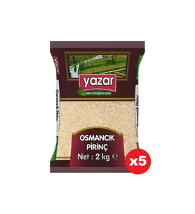 Yazar Osmancık Pirinç 2 Kg x 5 Paket 