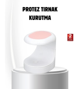 Led Mini Oje Kurutucu Taşınabilir Hızlı Kuruma Cihazı 3 Led Işıklı